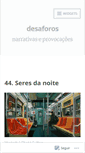 Mobile Screenshot of desaforos.wordpress.com
