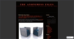 Desktop Screenshot of anonimiss.wordpress.com
