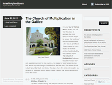Tablet Screenshot of israelholylandtours.wordpress.com
