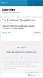 Mobile Screenshot of marryfied.wordpress.com