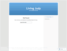 Tablet Screenshot of forjudy.wordpress.com