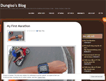 Tablet Screenshot of dungiso.wordpress.com