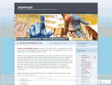 Tablet Screenshot of jarijaritangan.wordpress.com