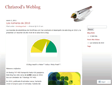 Tablet Screenshot of chrisrod.wordpress.com