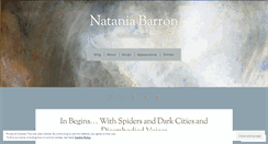 Desktop Screenshot of nataniabarron.wordpress.com