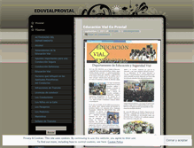 Tablet Screenshot of eduvialprovial.wordpress.com