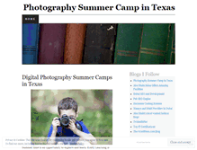 Tablet Screenshot of digitalphotographysummercamp.wordpress.com
