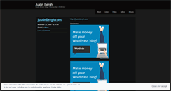 Desktop Screenshot of justinbergh.wordpress.com