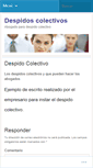Mobile Screenshot of despidocolectivo.wordpress.com