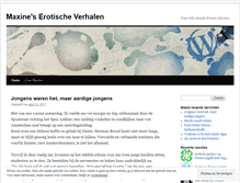 Tablet Screenshot of maxine892.wordpress.com