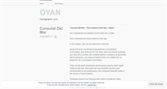 Desktop Screenshot of oyana1990.wordpress.com