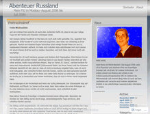 Tablet Screenshot of martininrussland.wordpress.com