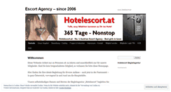 Desktop Screenshot of hotelescorts.wordpress.com
