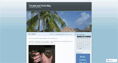 Desktop Screenshot of chrystalandchris.wordpress.com