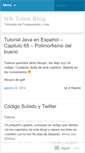 Mobile Screenshot of niktutos.wordpress.com