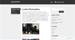 Desktop Screenshot of londonrulesblog.wordpress.com