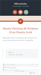 Mobile Screenshot of mikloteladas.wordpress.com