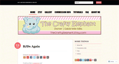 Desktop Screenshot of craftyelephant.wordpress.com