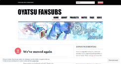 Desktop Screenshot of oyatsufs.wordpress.com