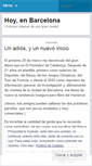 Mobile Screenshot of callesdebarcelona.wordpress.com