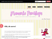 Tablet Screenshot of momentopenelope.wordpress.com