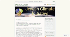 Desktop Screenshot of climateofchange.wordpress.com