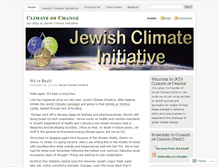 Tablet Screenshot of climateofchange.wordpress.com