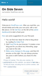 Mobile Screenshot of onsidesven.wordpress.com