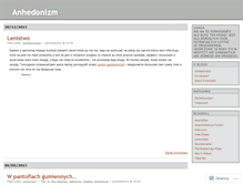 Tablet Screenshot of anhedonizm.wordpress.com