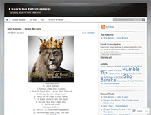 Tablet Screenshot of churchboient.wordpress.com