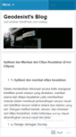Mobile Screenshot of geodesist.wordpress.com