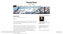 Desktop Screenshot of nenana.wordpress.com