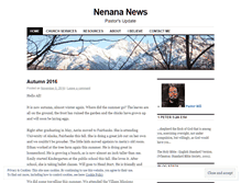Tablet Screenshot of nenana.wordpress.com