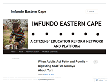 Tablet Screenshot of imfundo.wordpress.com