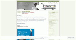 Desktop Screenshot of middleofthebus.wordpress.com