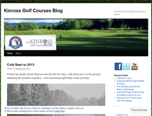 Tablet Screenshot of kinrossgolfcourses.wordpress.com