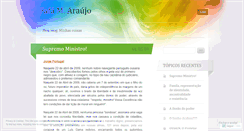 Desktop Screenshot of fazinhos.wordpress.com