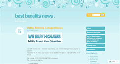 Desktop Screenshot of bestbenefitsnews.wordpress.com