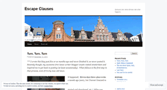 Desktop Screenshot of escapeclauses.wordpress.com