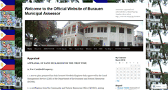 Desktop Screenshot of burauenassessor.wordpress.com