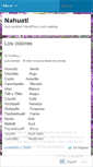 Mobile Screenshot of nonahuatl.wordpress.com