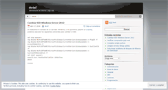 Desktop Screenshot of dtrinf.wordpress.com