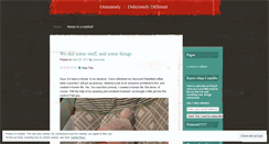 Desktop Screenshot of omnomaly.wordpress.com