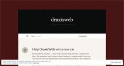 Desktop Screenshot of draxisweb.wordpress.com