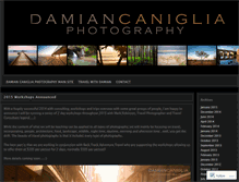 Tablet Screenshot of damiancaniglia.wordpress.com