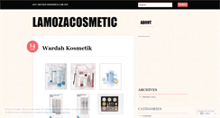 Desktop Screenshot of lamozacosmetic.wordpress.com