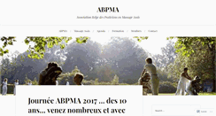Desktop Screenshot of abpma.wordpress.com
