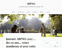 Tablet Screenshot of abpma.wordpress.com