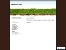 Tablet Screenshot of ambergrooms3.wordpress.com
