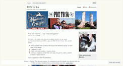 Desktop Screenshot of pdx2sa.wordpress.com